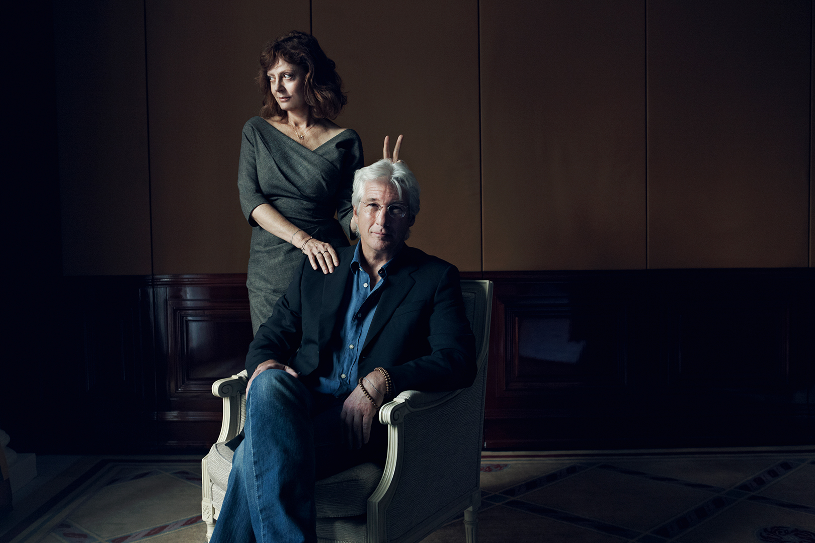 copyright Maurice Haas - Susan Sarandon and Richard Gere