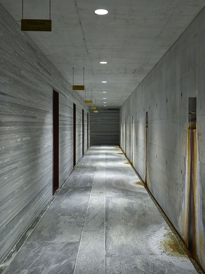 copyright Milo Keller - Peter Zumthor – Therme Vals