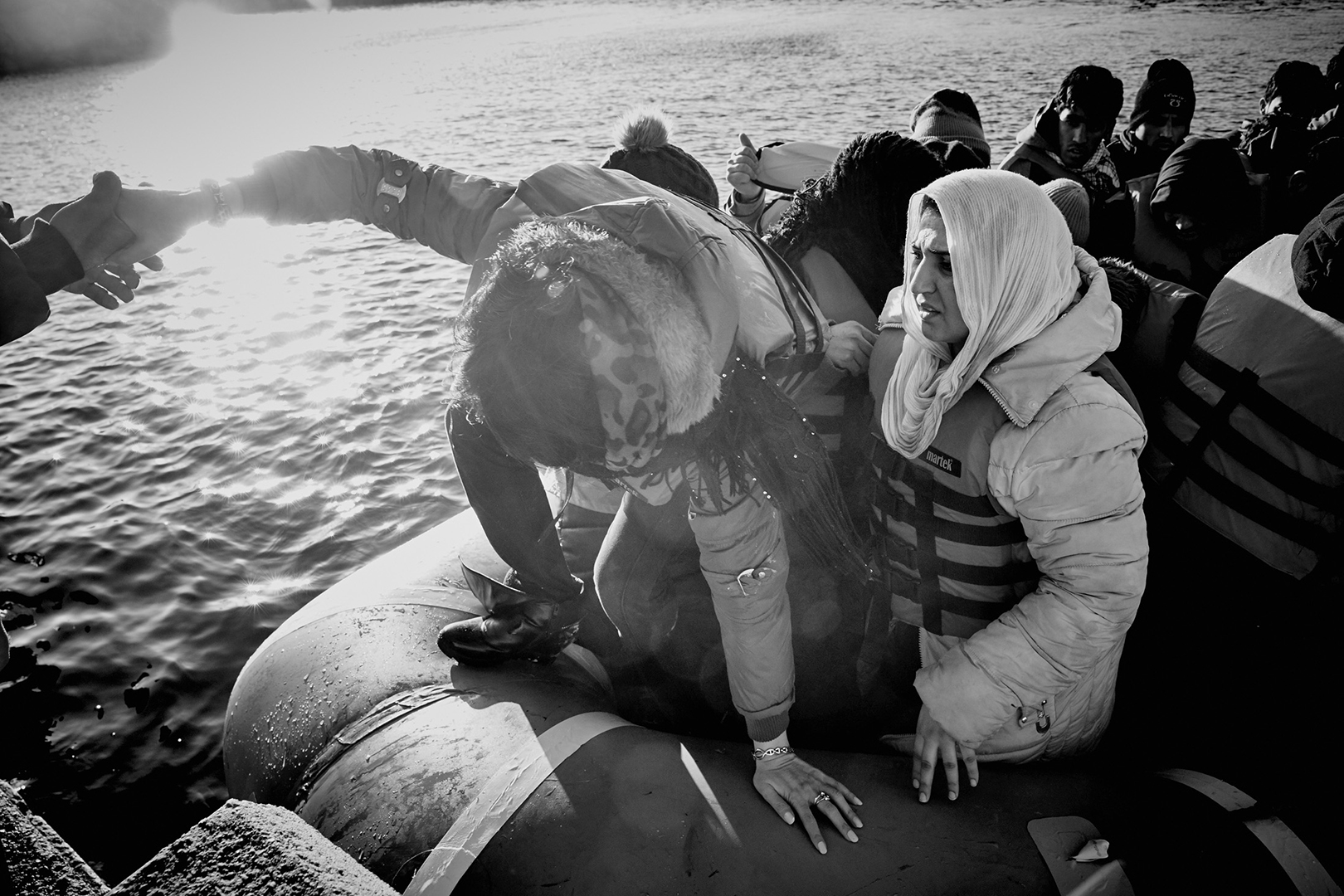 copyright Maurice Haas - Refugees